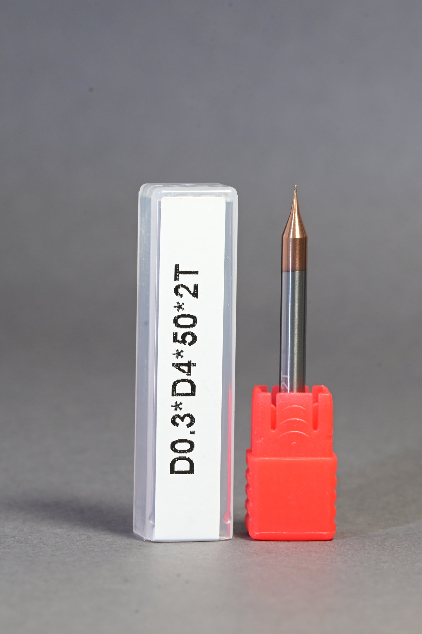 METALDUR 0.3*50 2FLUTE FLAT COPPER 55HRC TiCN COATED