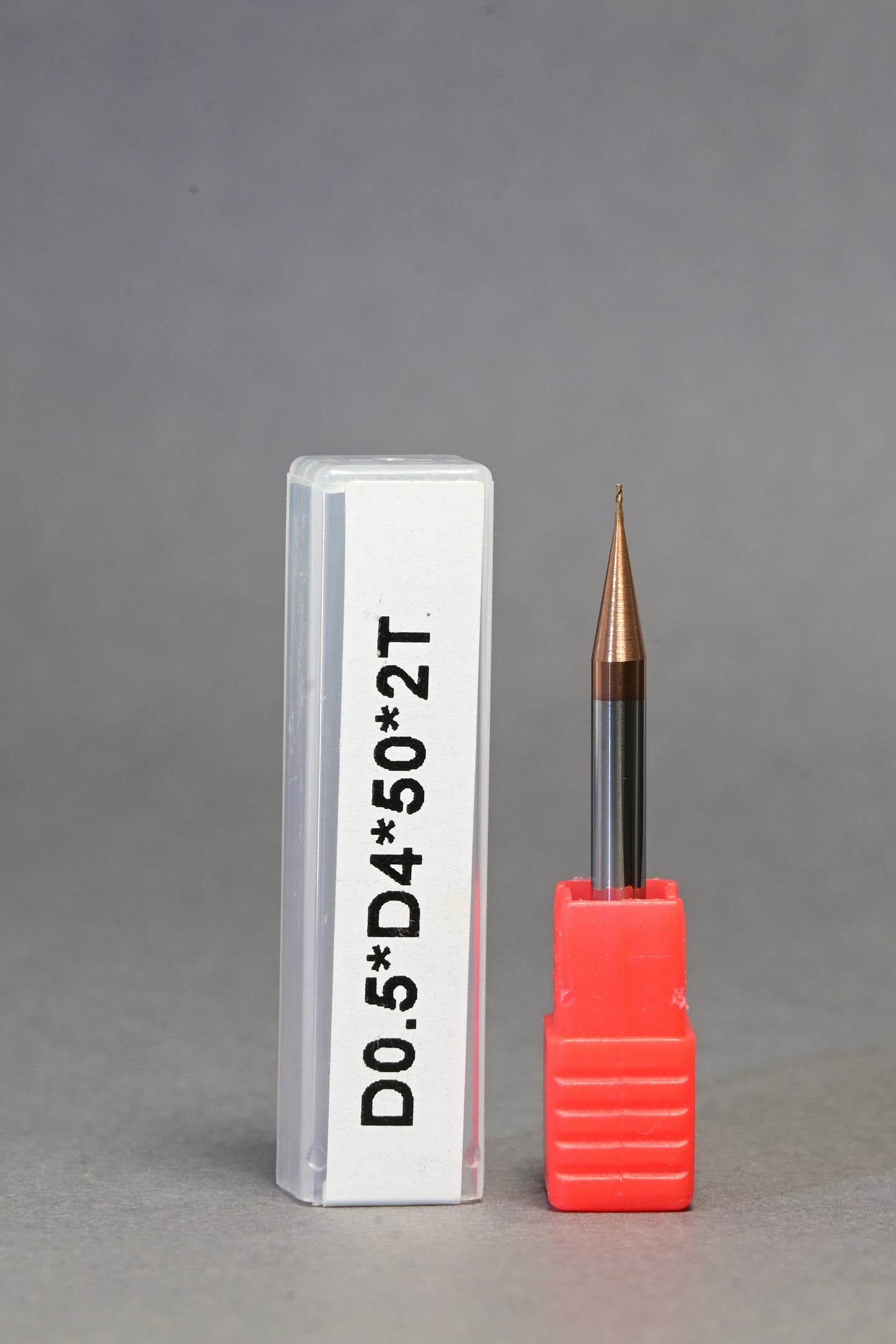 METALDUR 0.5*50 2FLUTE FLAT COPPER 55HRC TiCN COATED