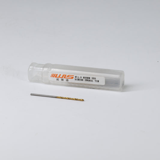 WILSON HS 1.2*16*38 HSS-EX M35 SUS DIN338 TiN