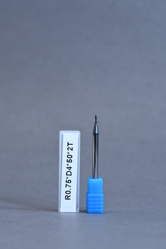 METALDUR 1.5*50 2FLUTE BALLNOSE BLACK 55HRC ALTiAN COATED