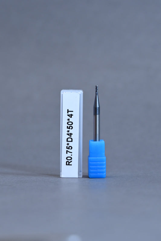 METALDUR 1.5*50 4FLUTE BALLNOSE BLACK 55HRC ALTiAN COATED