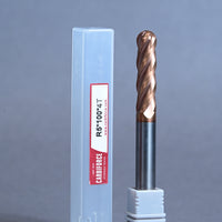CARBIFORCE 10*100 4FLUTE BALLNOSE  55HRC TiSiN COATED