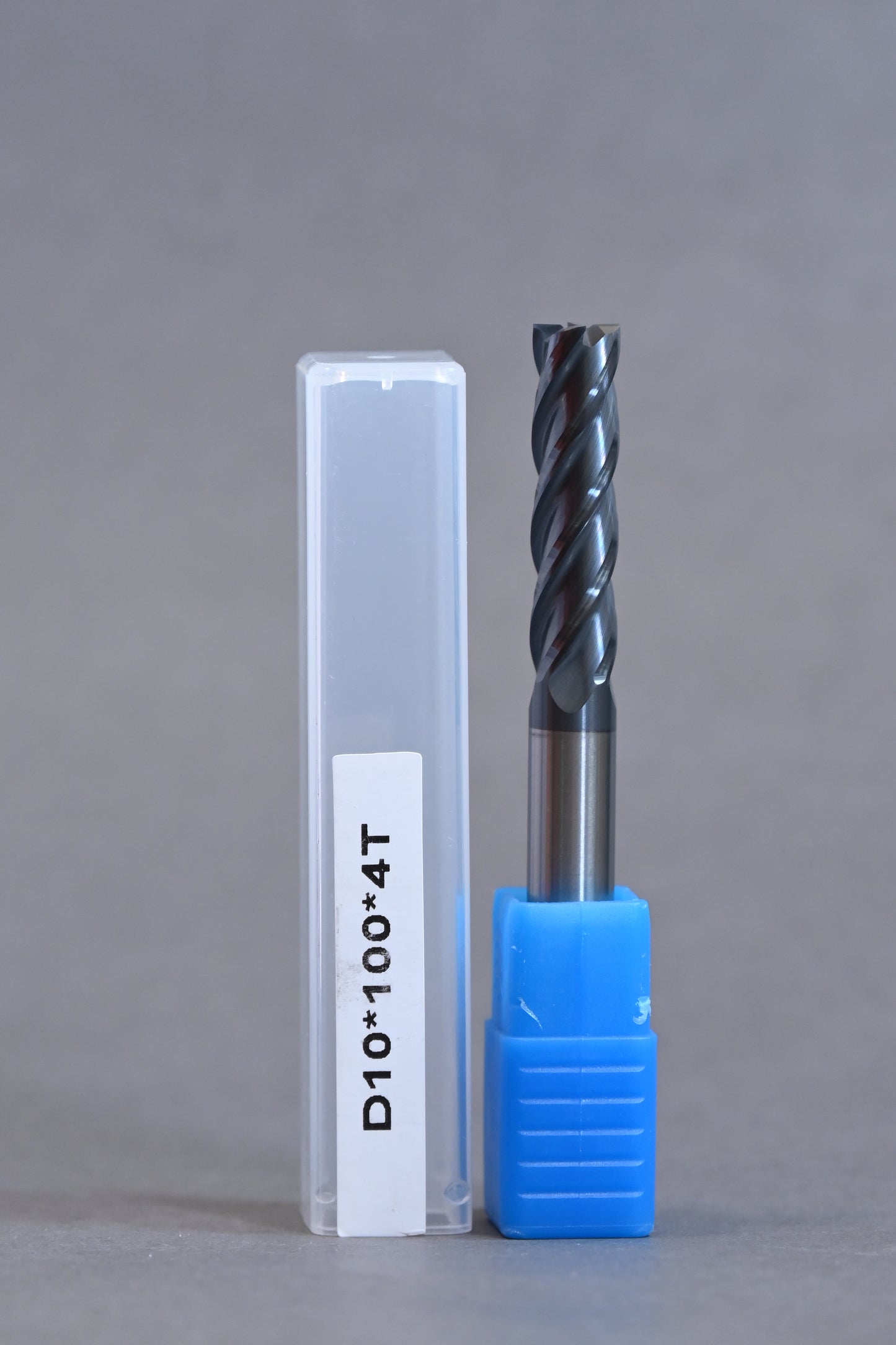 METALDUR 10*100 4FLUTE FLAT BLACK 55HRC ALTiAN COATED