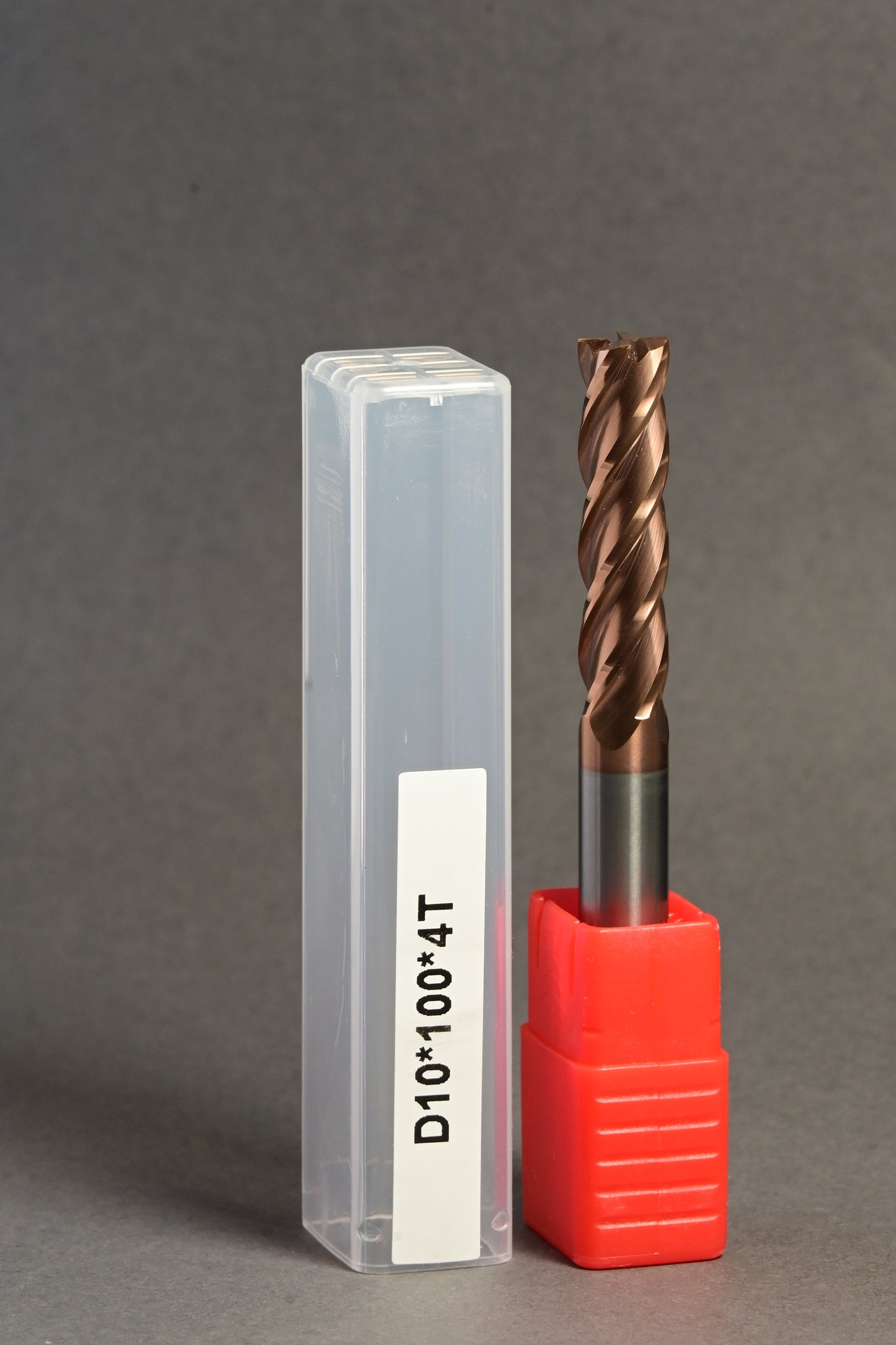 METALDUR 10*100 4FLUTE FLAT COPPER 55HRC TiCN COATED