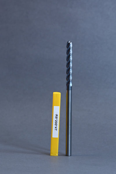 METALDUR 10*200 4FLUTE BALLNOSE BLACK 55HRC ALTiAN COATED