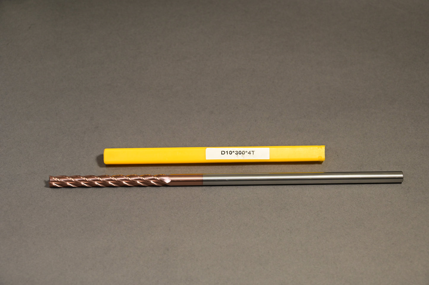 METALDUR 10*300 4FLUTE FLAT COPPER 55HRC TiCN COATED