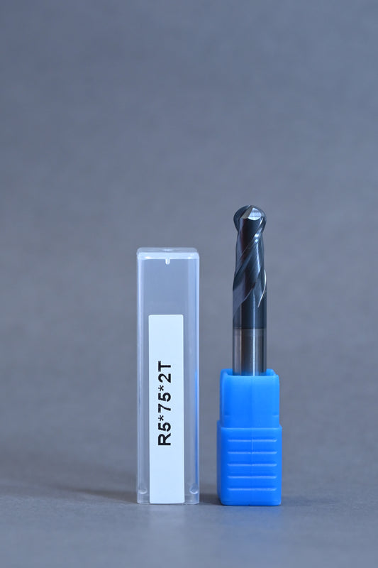 METALDUR 10*75 2FLUTE BALLNOSE BLACK 55HRC ALTiAN COATED