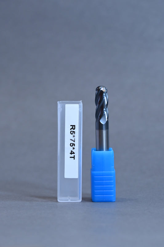 METALDUR 10*75 4FLUTE BALLNOSE BLACK 55HRC ALTiAN COATED