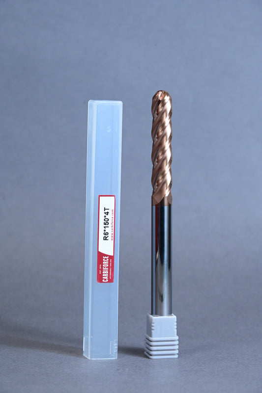 CARBIFORCE 12*150 4FLUTE BALLNOSE  55HRC TiSiN COATED