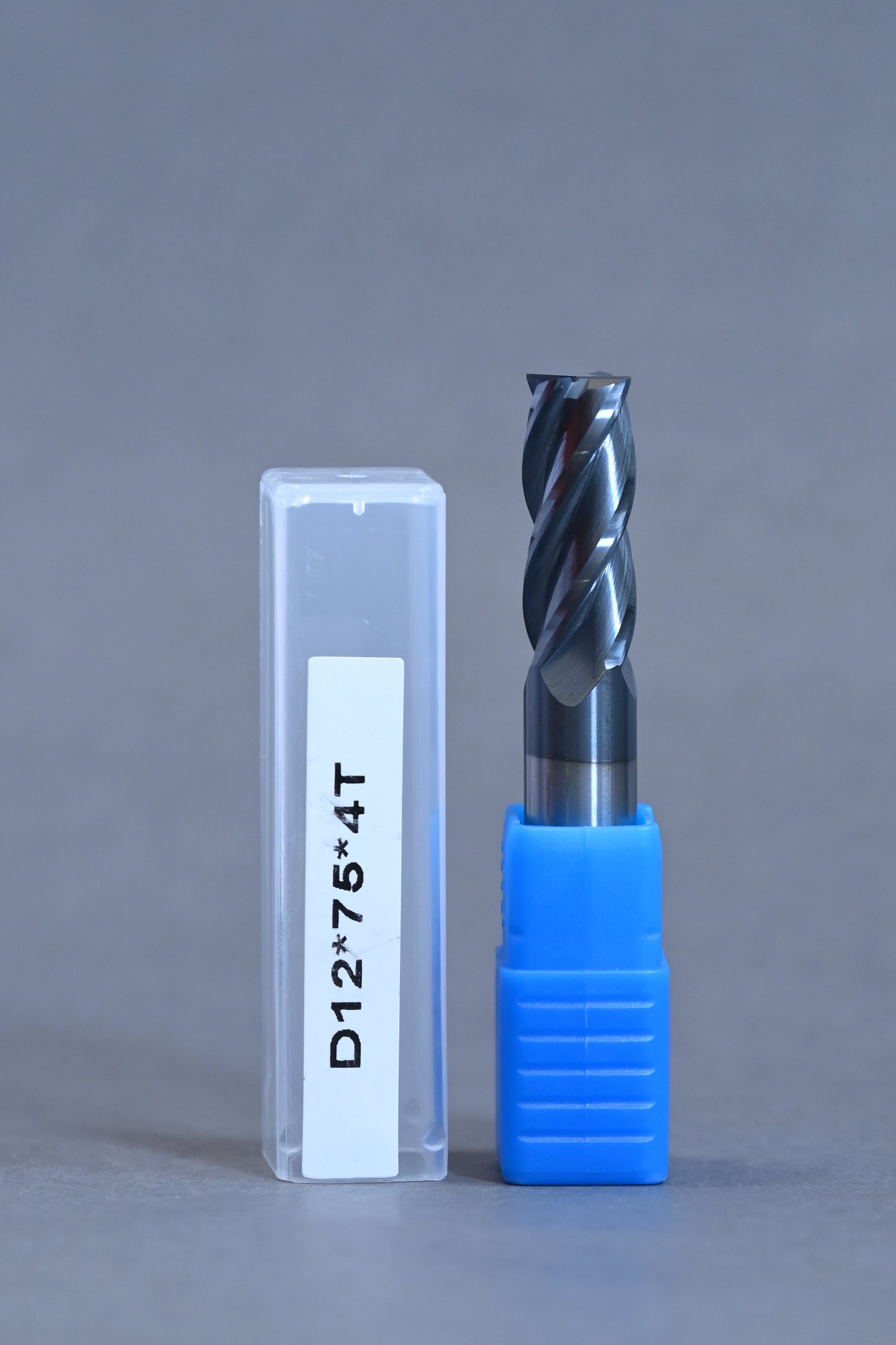 METALDUR 12*75 4FLUTE FLAT BLACK 55HRC ALTiAN COATED