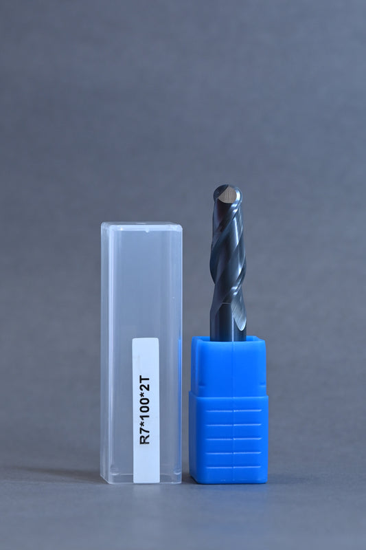 METALDUR 14*100 2FLUTE BALLNOSE BLACK 55HRC ALTiAN COATED