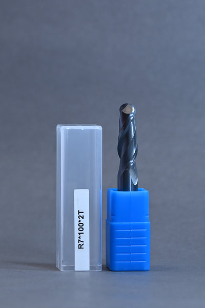METALDUR 14*100 2FLUTE BALLNOSE BLACK 55HRC ALTiAN COATED