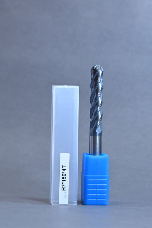 CARBIFORCE 14*150 4FLUTE BALLNOSE  55HRC TiSiN COATED