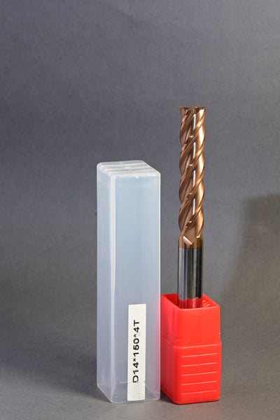 METALDUR 14*150 4FLUTE FLAT COPPER 55HRC TiCN COATED