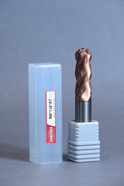 CARBIFORCE 16*100 4FLUTE BALLNOSE  55HRC TiSiN COATED