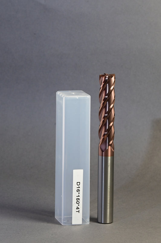 METALDUR 6*150 4FLUTE FLAT COPPER 55HRC TiCN COATED