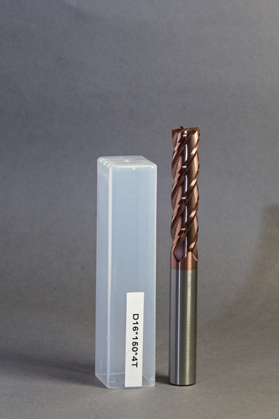 METALDUR 6*150 4FLUTE FLAT COPPER 55HRC TiCN COATED