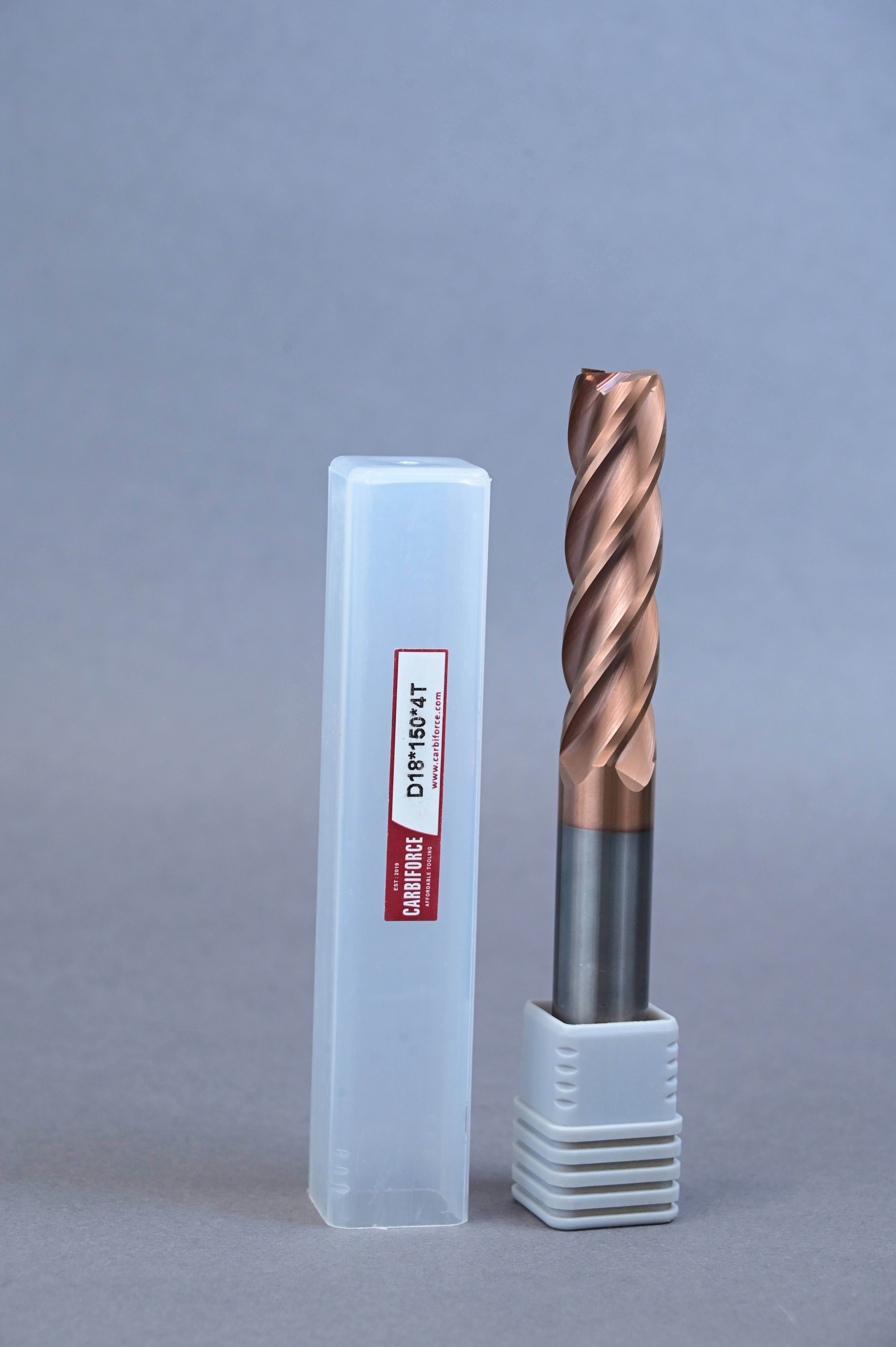 CARBIFORCE 18*150 4FLUTE FLAT  55HRC TiSiN COATED