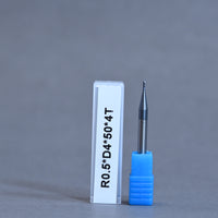 METALDUR 1*50 4FLUTE BALLNOSE BLACK 55HRC ALTiAN COATED