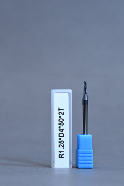 METALDUR 2.5*50 2FLUTE BALLNOSE BLACK 55HRC ALTiAN COATED
