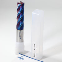 METALDUR 20*150 4FLUTE FLAT BLUE 65HRC NANO COATED