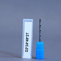 METALDUR 2X24X49 SC DRILL 45HRC LONG