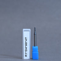 METALDUR 2*50 4FLUTE BALLNOSE BLACK 55HRC ALTiAN COATED