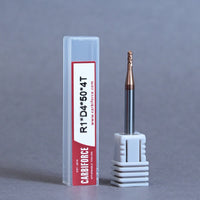 CARBIFORCE 2*50 4FLUTE BALLNOSE  55HRC TiSiN COATED