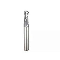 METALDUR AL 1.5*50 2FLUTE BALLNOSE UNCOATED 55HRC