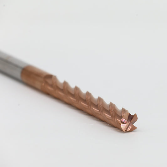 CARBIFORCE 10*300 4FLUTE FLAT  55HRC TiSiN COATED