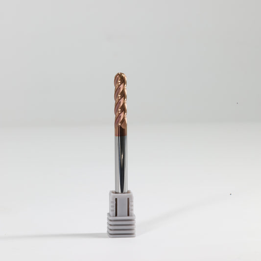 CARBIFORCE 10*75 4FLUTE BALLNOSE  55HRC TiSiN COATED