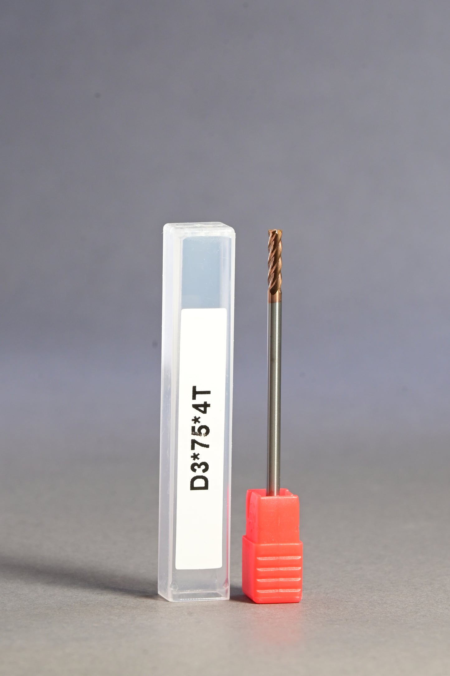 METALDUR R1 3*75 4FLUTE FLAT COPPER 55HRC TiCN COATED