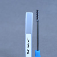 METALDUR 4*100 4FLUTE FLAT BLACK 55HRC ALTiAN COATED