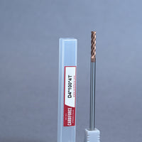 CARBIFORCE 4*100 4FLUTE FLAT  55HRC TiSiN COATED
