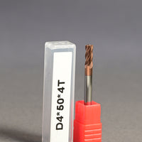 METALDUR 4*50 4FLUTE FLAT COPPER 55HRC TiCN COATED