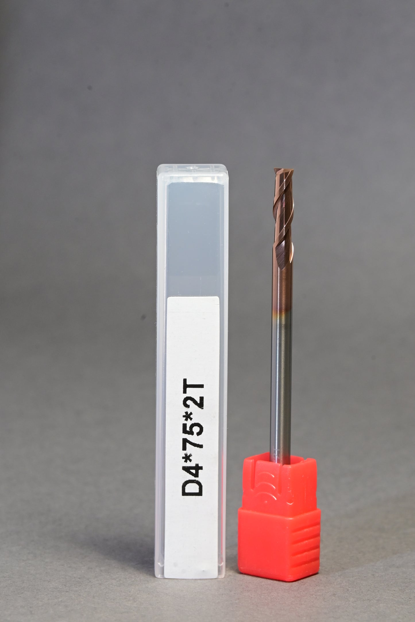 METALDUR 4*75 2FLUTE FLAT COPPER 55HRC TiCN COATED