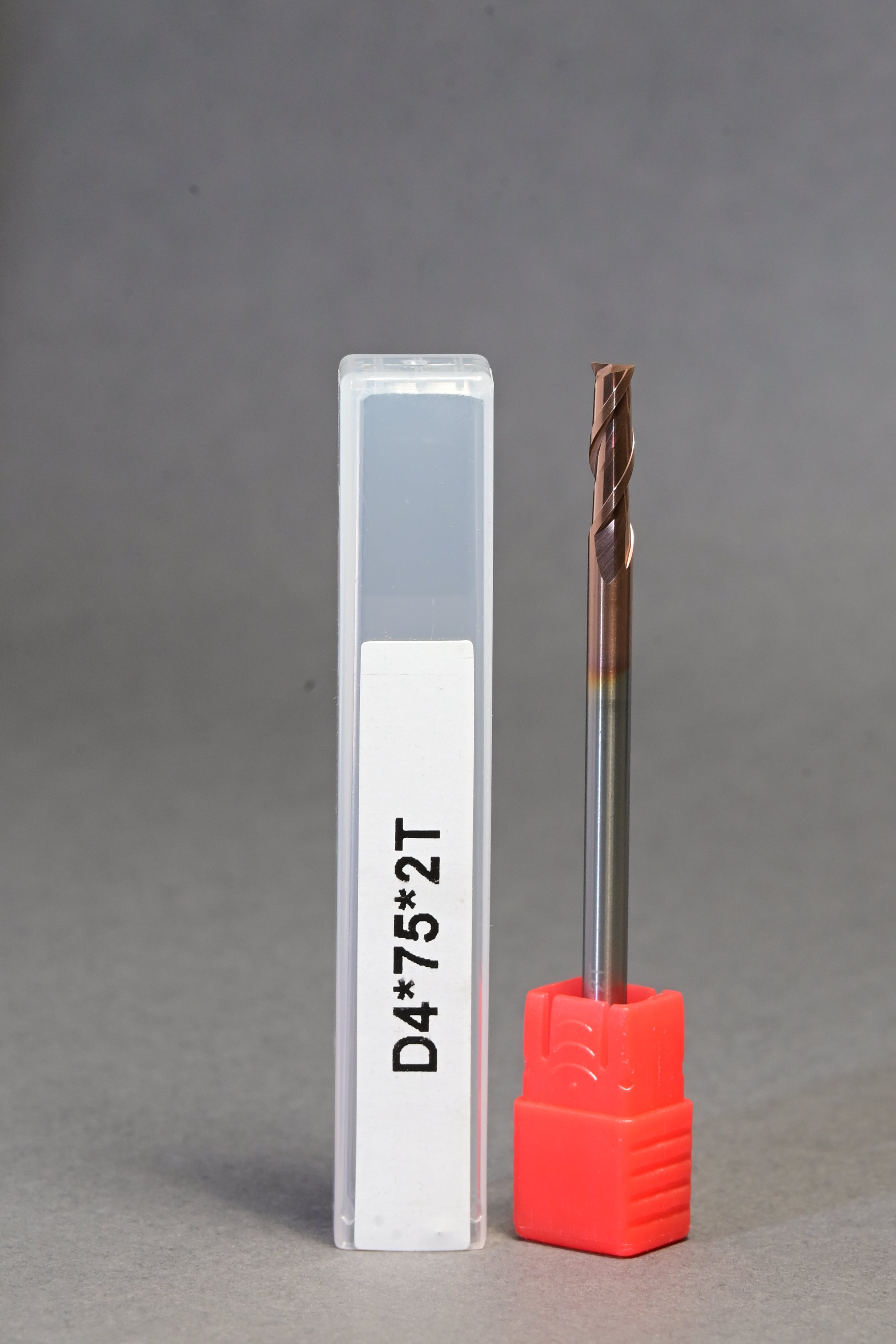 METALDUR 4*75 2FLUTE FLAT COPPER 55HRC TiCN COATED