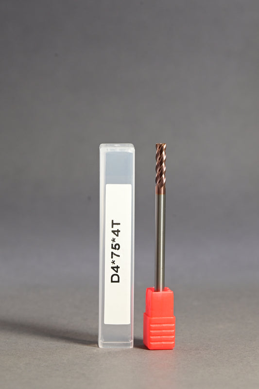 METALDUR 4*75 4FLUTE FLAT COPPER 55HRC TiCN COATED