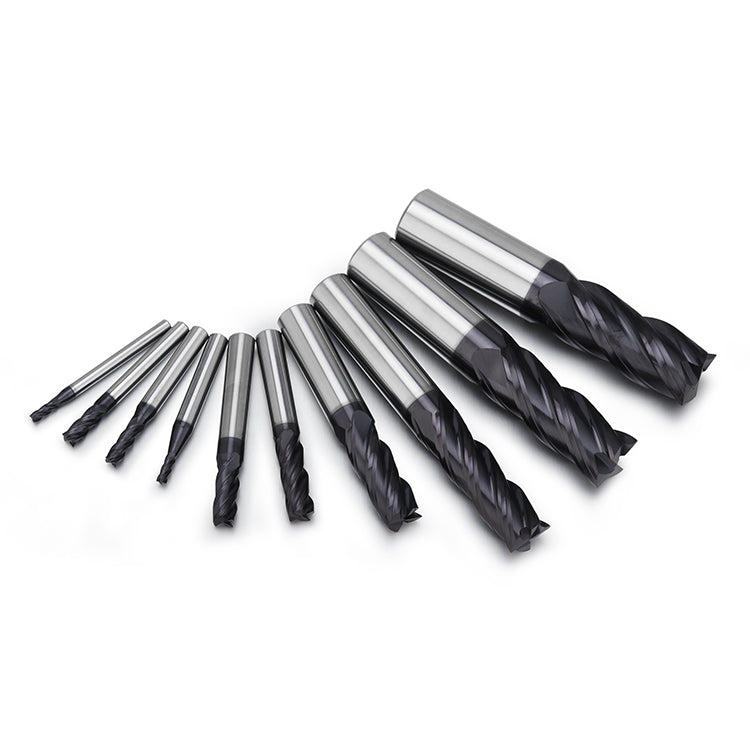 METALDUR 18*100 4FLUTE FLAT BLACK 55HRC ALTiAN COATED