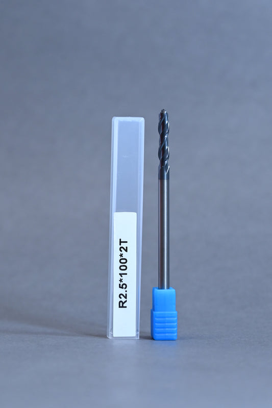 METALDUR 5*100 2FLUTE BALLNOSE BLACK 55HRC ALTiAN COATED&