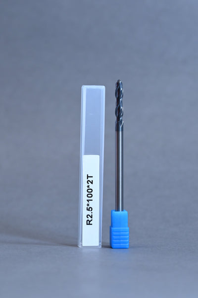 METALDUR 5*100 2FLUTE BALLNOSE BLACK 55HRC ALTiAN COATED&