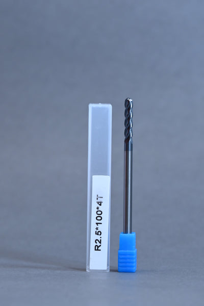 CARBIFORCE 5*100 4FLUTE BALLNOSE  55HRC TiSiN COATED