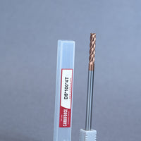 CARBIFORCE 5*100 4FLUTE FLAT  55HRC TiSiN COATED