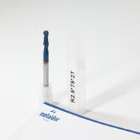 METALDUR 5*75 2FLUTE BALLNOSE BLUE 65HRC NANO COATED