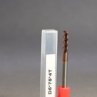 METALDUR 5*75 4FLUTE FLAT COPPER 55HRC TiCN COATED