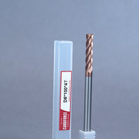 CARBIFORCE 6*100 4FLUTE FLAT  55HRC TiSiN COATED