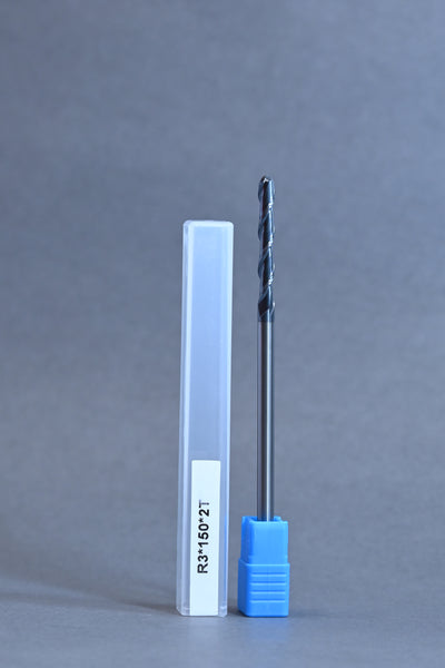 METALDUR 6*150 2FLUTE BALLNOSE BLACK 55HRC ALTiAN COATED