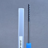 METALDUR 6*150 4FLUTE FLAT BLACK 55HRC ALTiAN COATED