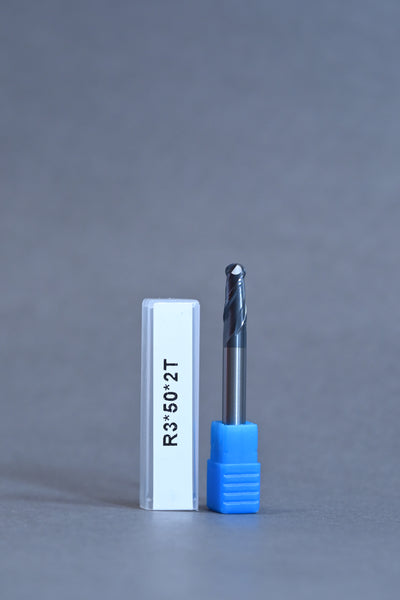 METALDUR 6*50 2FLUTE BALLNOSE BLACK 55HRC ALTiAN COATED