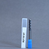 METALDUR 6*75 4FLUTE BALLNOSE BLACK 55HRC ALTiAN COATED